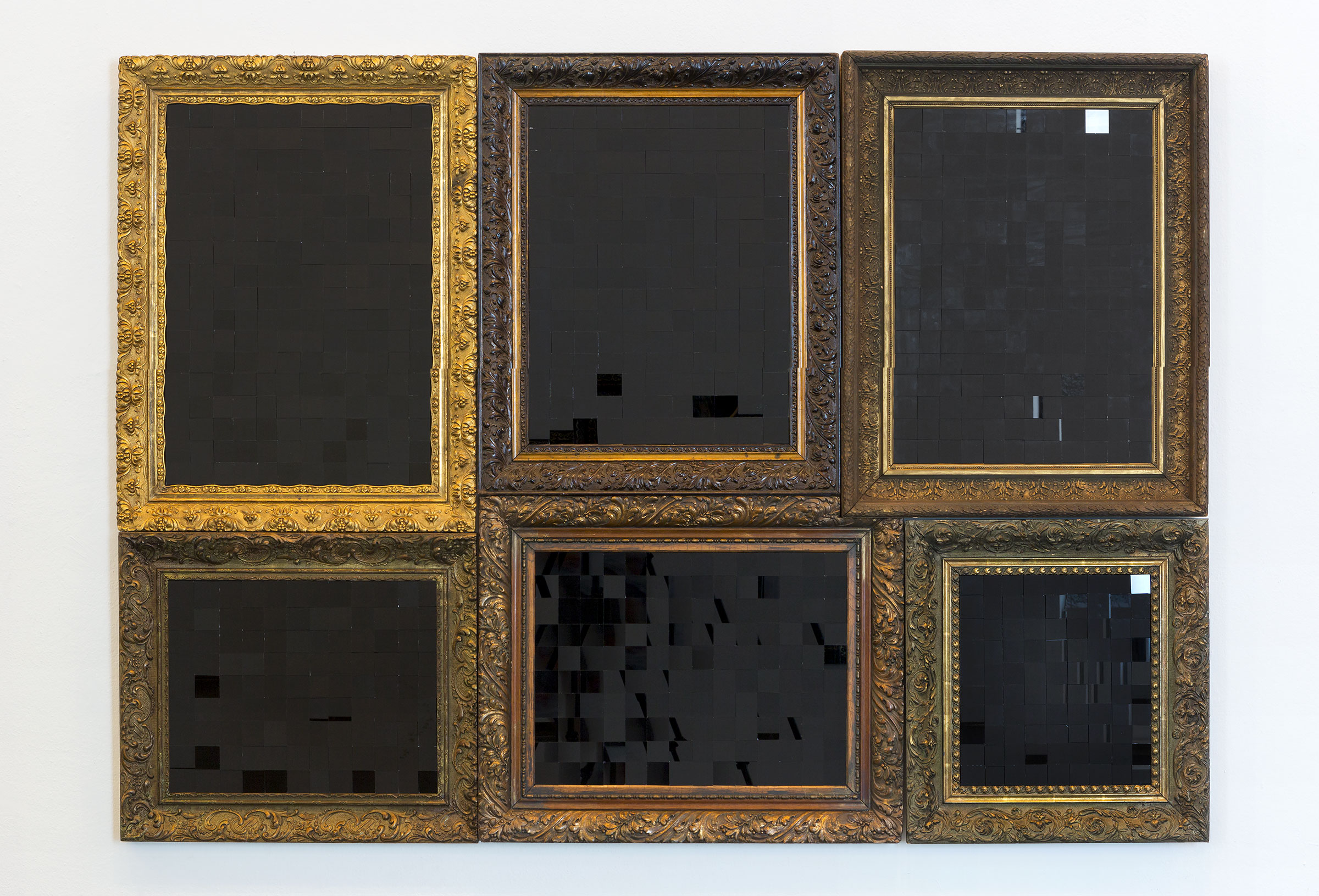 Flavio Favelli, Archivio (specchi), 2011